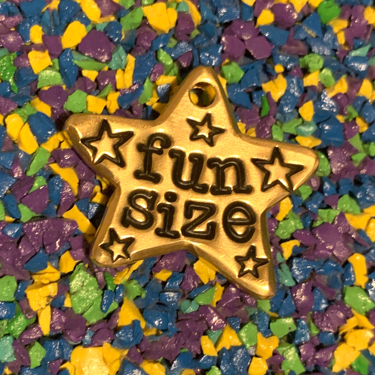 small brass star fun size 2 Mad Dog Metalworks