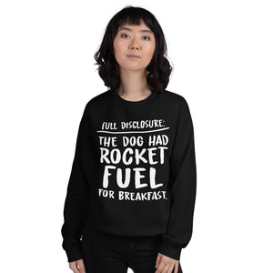 Open image in slideshow, unisex sweatshirt: rocket fuel
