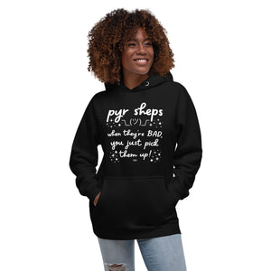 Open image in slideshow, unisex hoodie: pyr sheps pick &#39;em up
