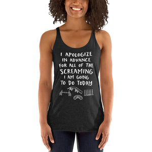 Open image in slideshow, women&#39;s racerback: apologize (agility)
