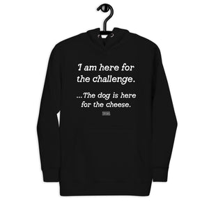 Open image in slideshow, unisex hoodie: challenge / cheese
