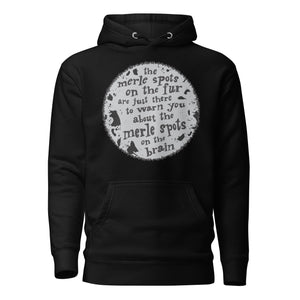 Open image in slideshow, unisex hoodie: brain merles
