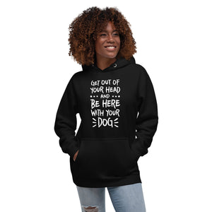 Open image in slideshow, unisex hoodie: get out of your head
