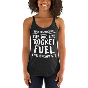 Open image in slideshow, women&#39;s racerback: rocket fuel
